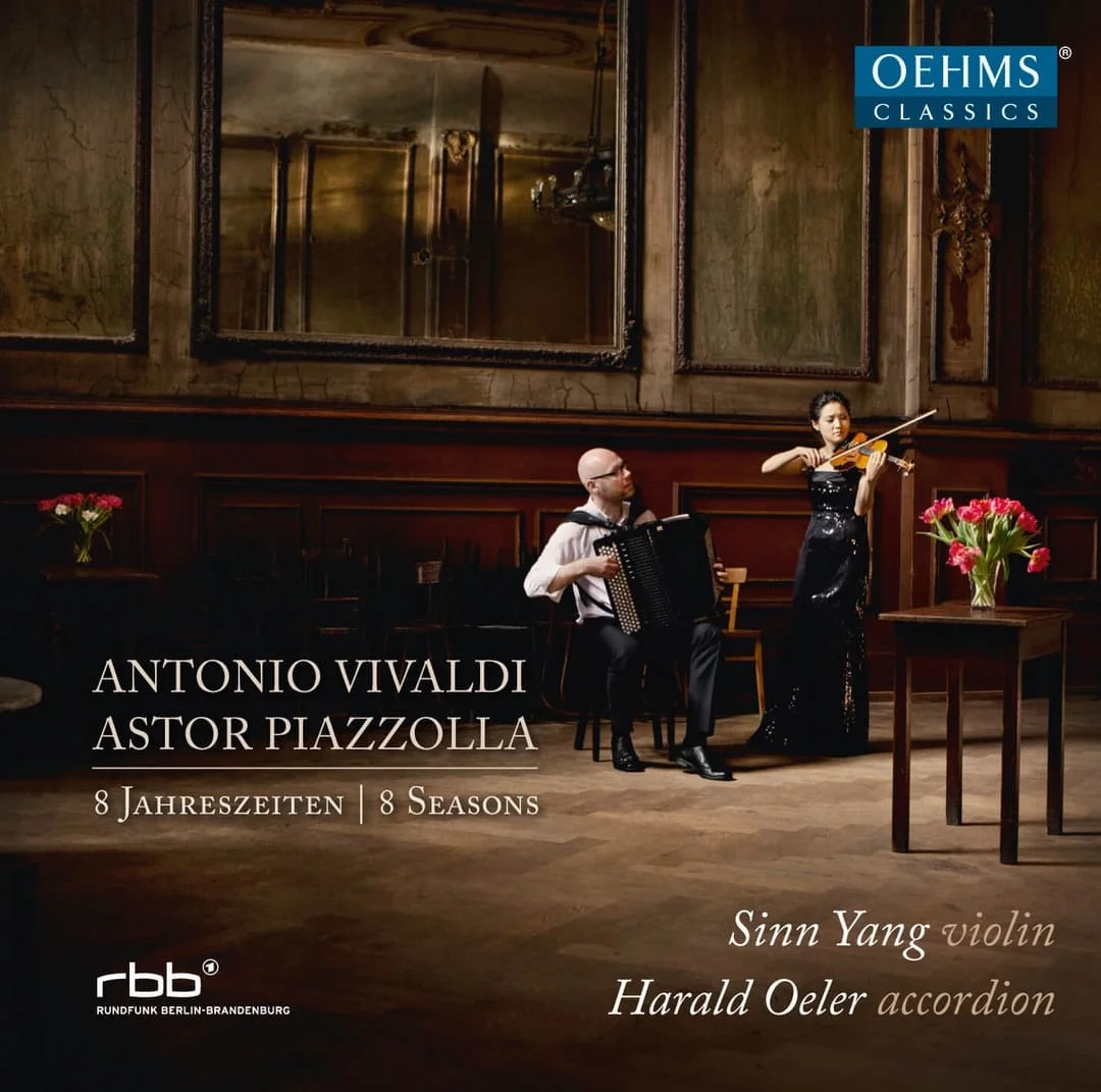 CD-Cover 8 Jahreszeiten — Duo ViA! · OehmsClassics