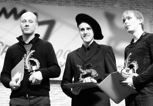 Harald Oeler mit dem 2. Preis beim XV Arrasate Hiria Wettbewerb
