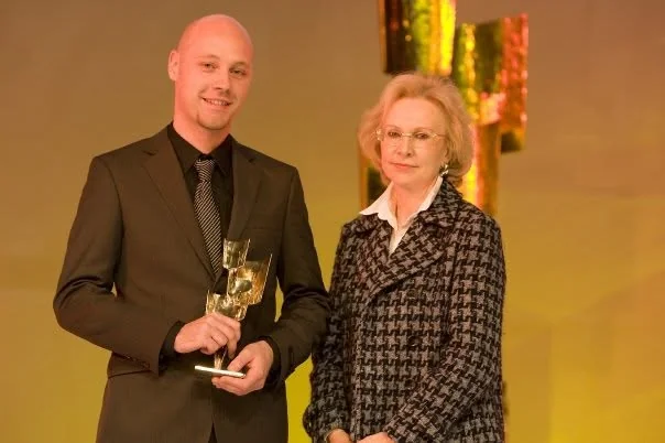 Harald Oeler mit dem Kulturpreis Bayern