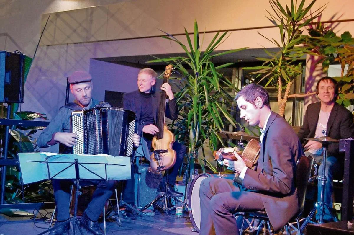 Marco-Böttger-Quartett: Harald Oeler, Christoph Gottwald, Marco Böttger und Jo Fingerhut