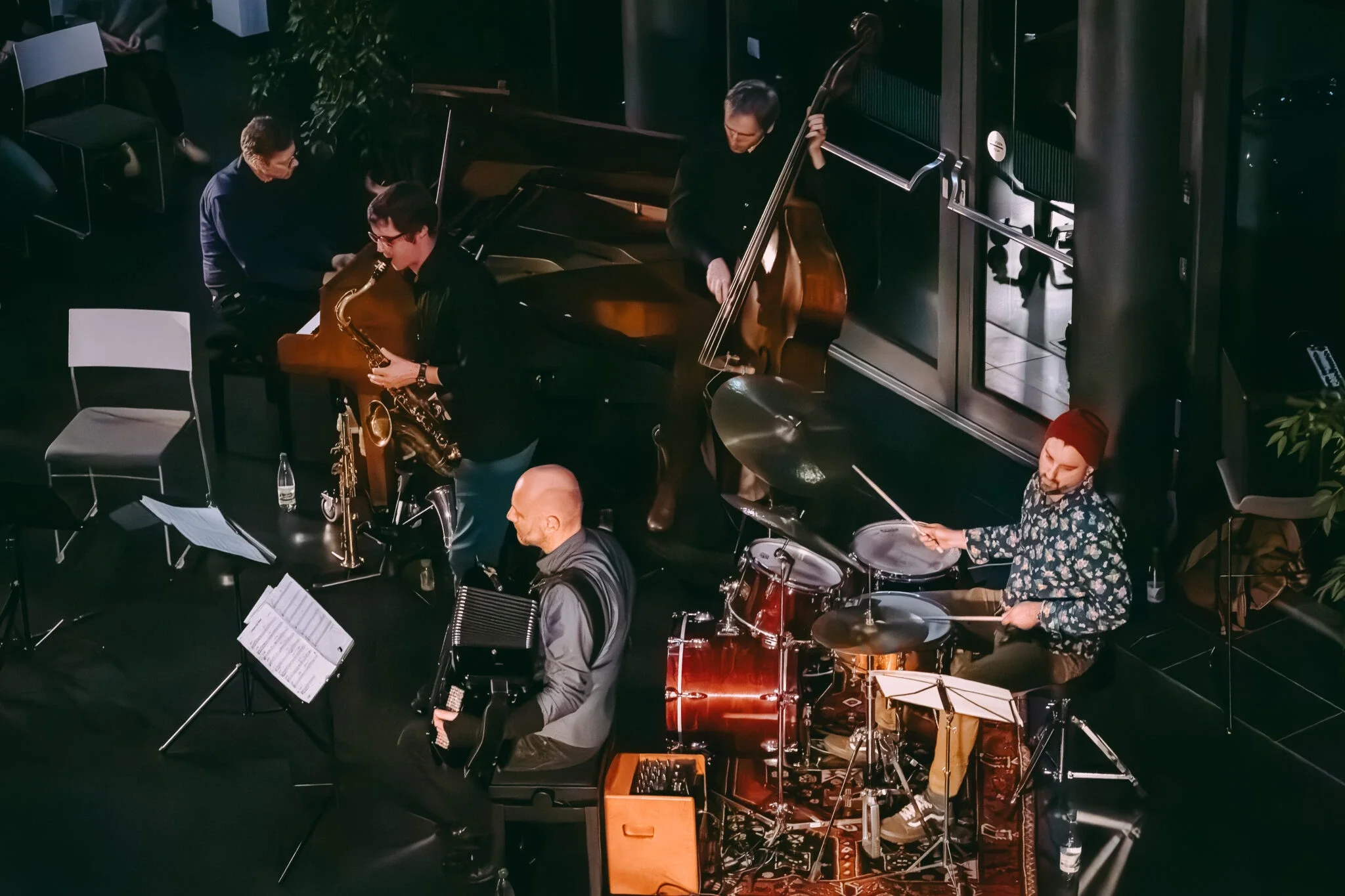 Neustart Jazz — Band in der Glashalle der VHS Hofer Land