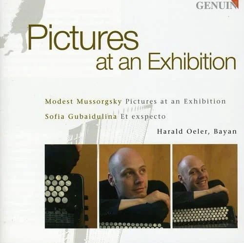 CD-Cover Pictures at an Exhibition — Harald Oeler · GENUIN