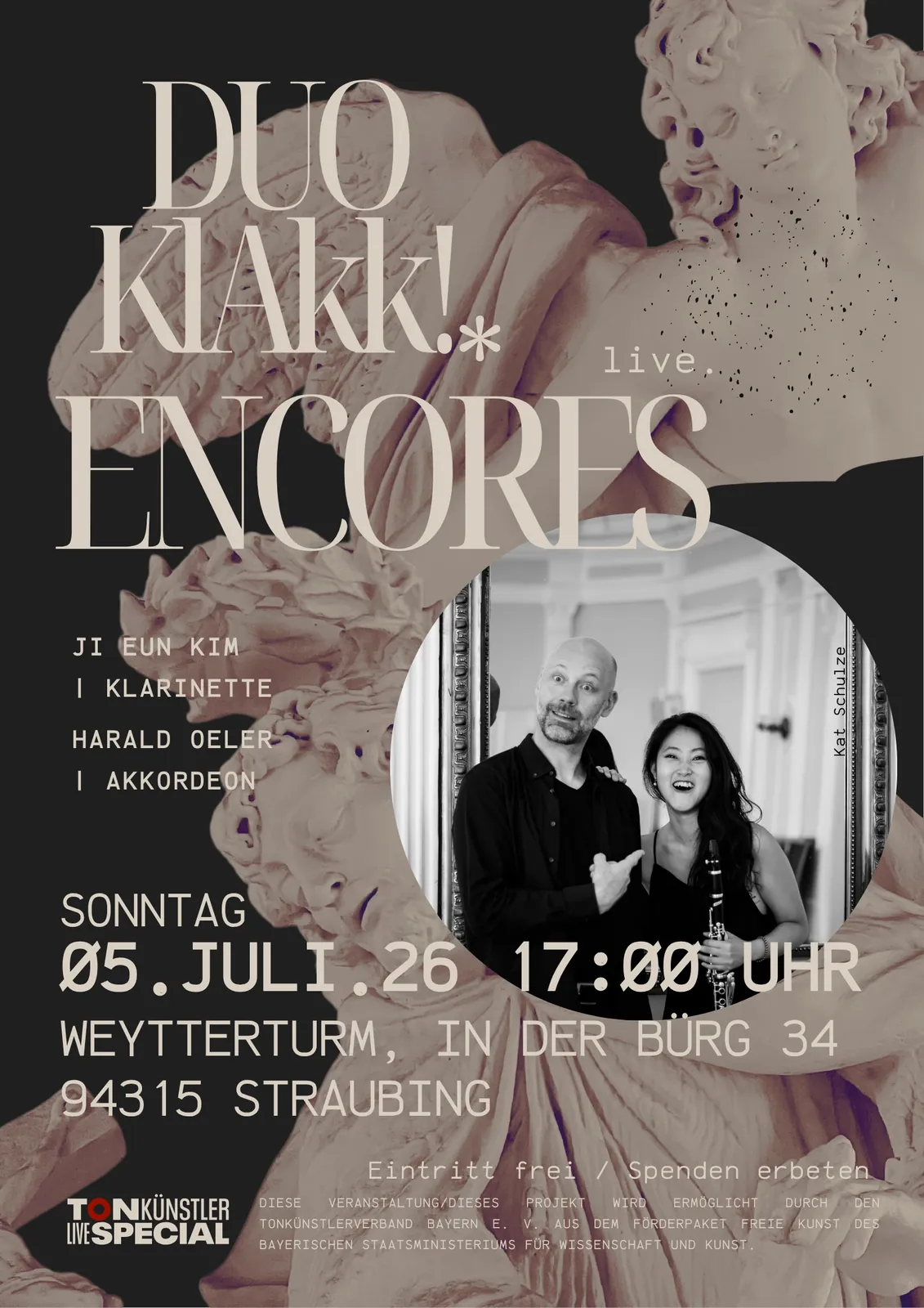 Duo KlAkk! im Weytterturm Straubing