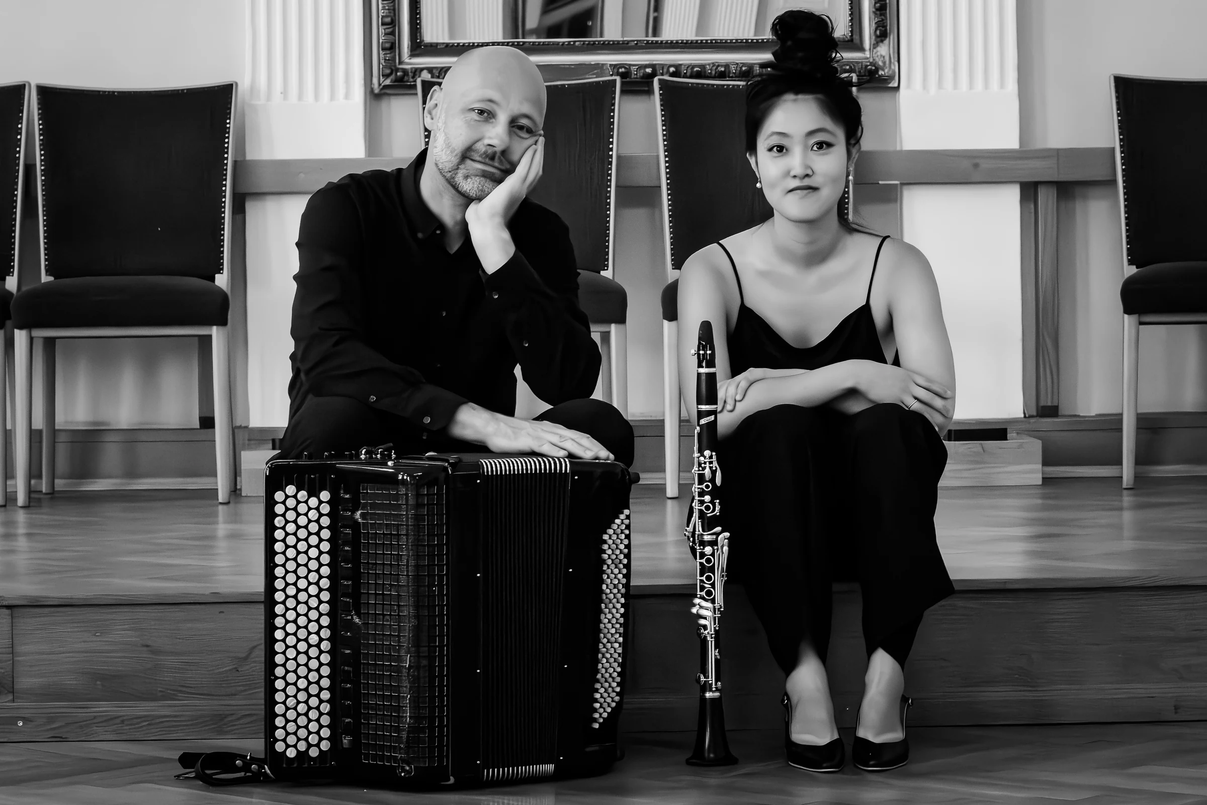 Duo KlAkk! — Harald Oeler und Ji Eun Kim